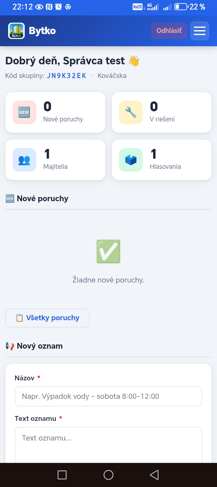 Bytko screenshot